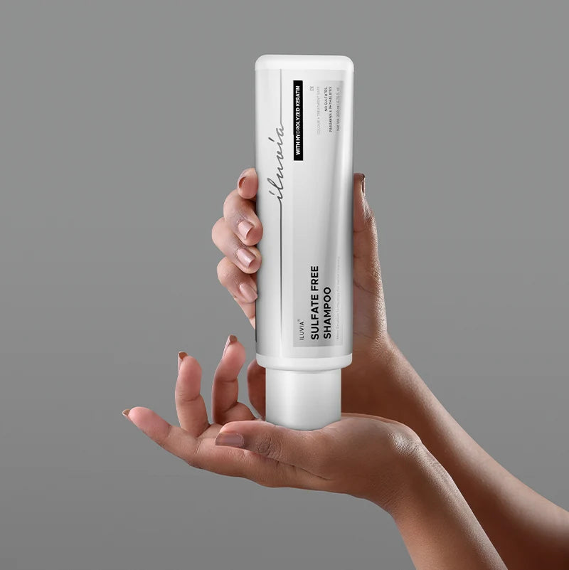 Iluvia Sulfate Free Shampoo - Enhanced with Hydrolyzed Keratin
